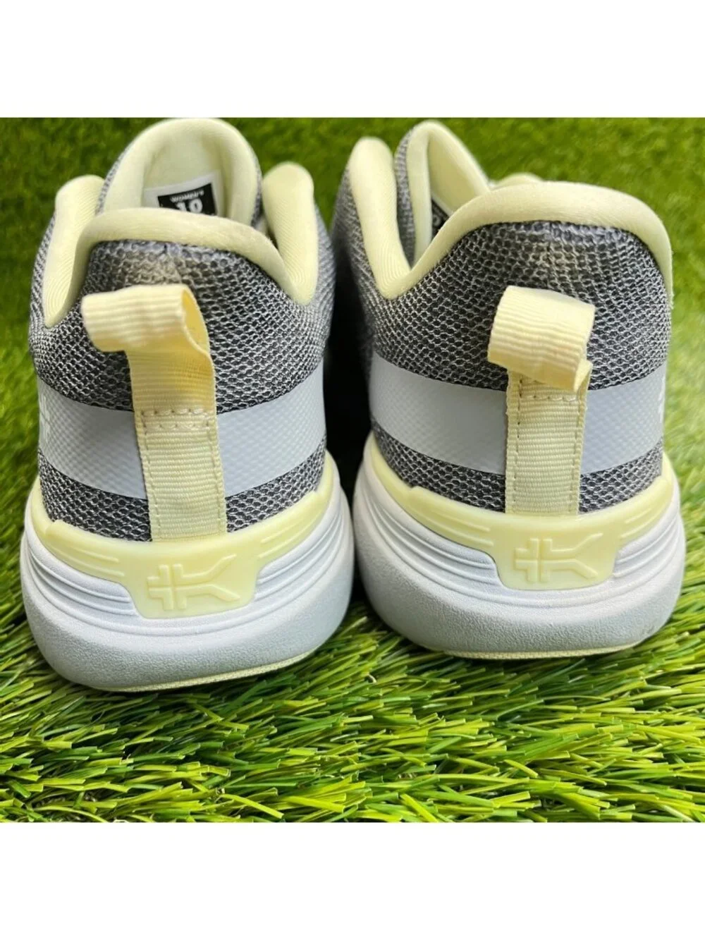 Kuru Flex Via Womens Size 10D Gray White Athletic Running Walking Shoes Sneakers